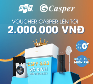 Phiếu giảm 1,5M khi mua điều hòa Casper