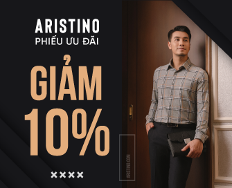 Phiếu ưu đãi giảm 10% tại Aristino